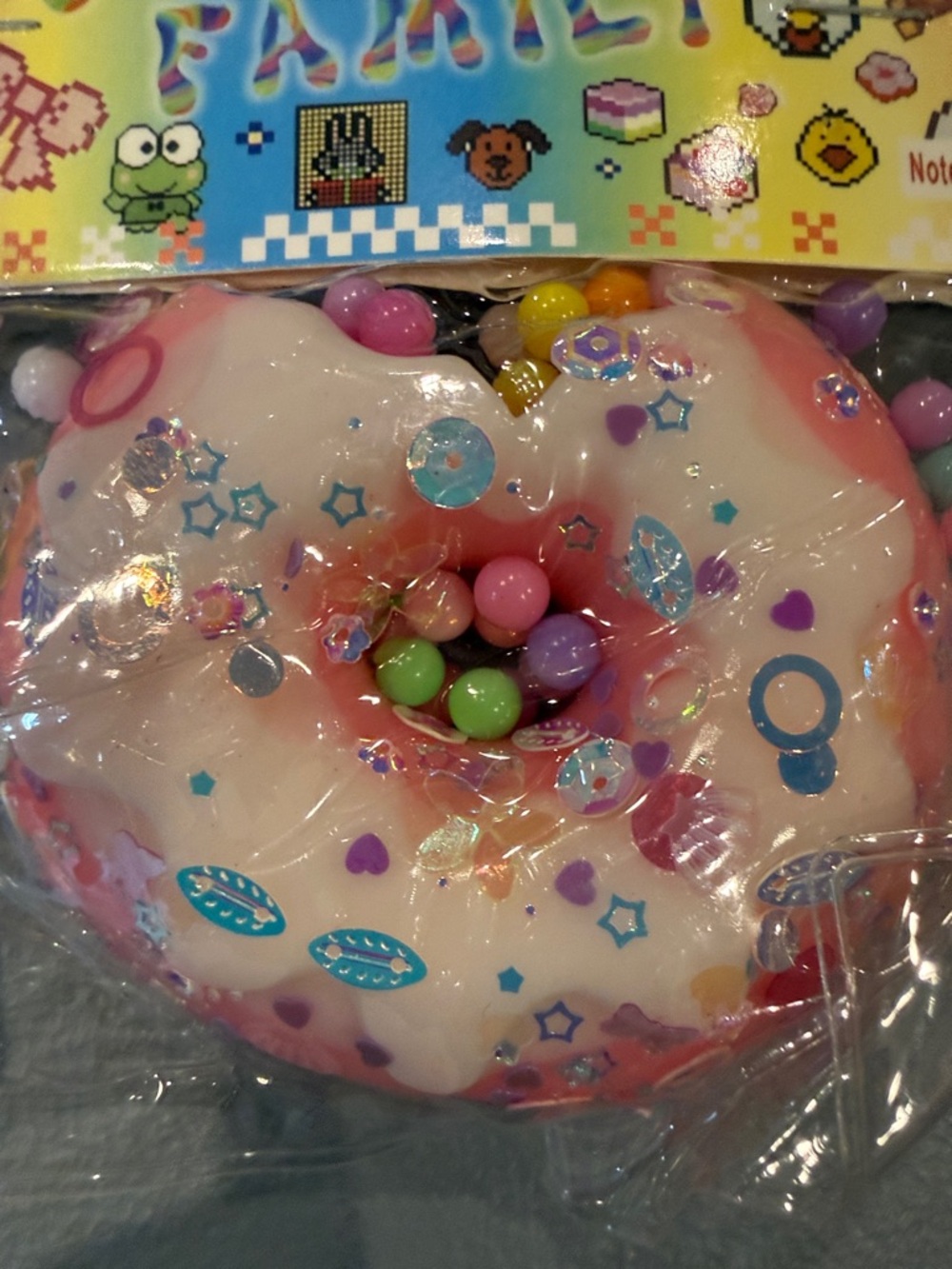 Pink Donut Taba Squish - No Cancels